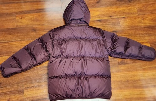 Gap Down Puffer Jacket Coat Youth Size XXL 2XL Fleece Lined Hooded Full Zip Snap - Picture 4 of 8