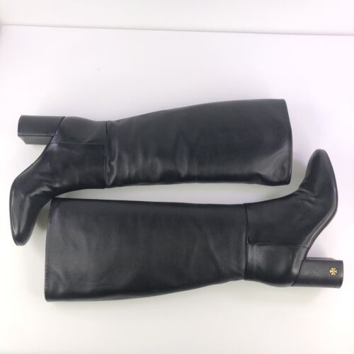 Tory Burch Brooke lässig 75 mm Stiefel Nappaleder perfekt schwarz Größe 6 - Bild 2 von 9