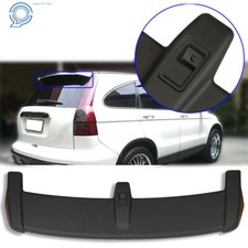 Trunk Spoiler Wing Rear For Honda Crv 4-dr 2007-2011 Abs Plastic Unpainted Black