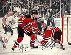 Andy Greene & Cory Schneider signed 11x14 photo NHL New Jersey Devils JAG COA