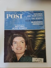 SATURDAY EVENING POST MAGAZINE - MARCH 11 1967 - JACKIE KENNEDY - THE JESUITS 