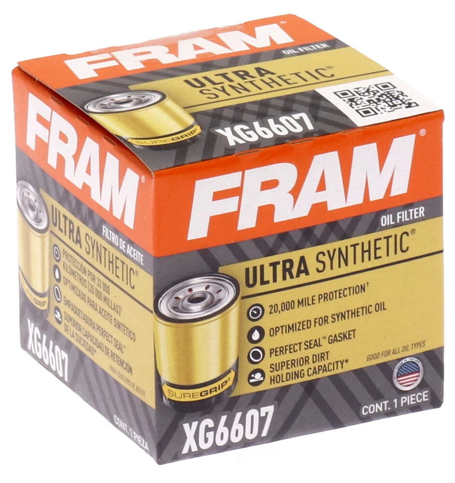 Engine Oil Filter-Ultra Synthetic Fram XG6607 - Image 2 of 4