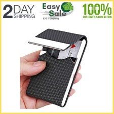 Metal Tarjetero Billetera Para Hombre Y Cartera Mujier De Guardar Tarjetas De Ca