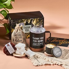 Thank You Gifts Employee Appreciation Gifts with Thank You Cards Spa Gift Bas...