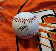 Michael Prosecky Colorado Rockie Autographed Signed Baseball Fresno Grizzlies