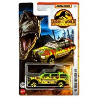 Ford Explorer #4 Damged - Matchbox Jurassic World Dominion Jurassic Park 1:64 ✅