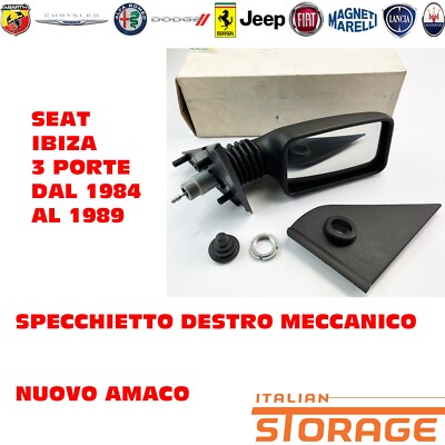 Seat Ibiza 3 Türen Rechter Spiegel Handbuch Neu AMACO 19079