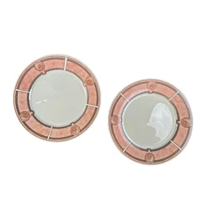 Royal Majestic Fine China Seascape 8427 Dinner Plate 10 1/2" Diameter Set of 2