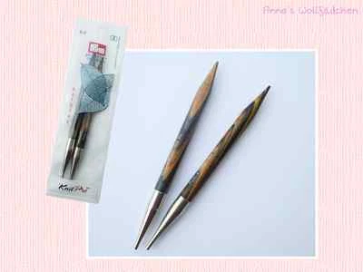 KnitPro Prym Nadelspitzen lang und kurz Natural