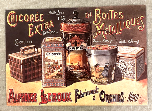Nouveau packaging de Chicorée Leroux de Chicorée Leroux
