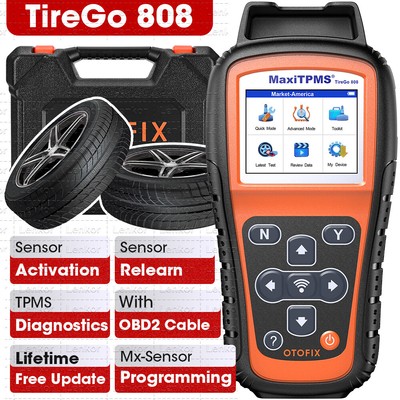 2025 OTOFIX MaxiTPMS 808 RDKS Diagnosegerät TPMS MX-Sensor Programmier Werkzeuge
