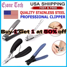Extra Large Toe Nail Clippers For Thick Hard Nails Cutter Heavy Duty Stainless