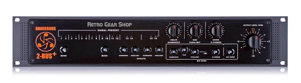 【新品定価 ¥616,000】 DangerousMusic / 2-Bus+ Amazon.com: Dangerous Music 2-BUS+ Analog Summing Mixer
