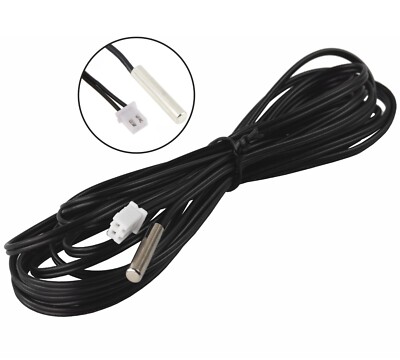 THERMISTOR TEMPERATUR SENSOR THERMO SONDE WASSERDICHTE KABEL 1m 2m 3m 5m