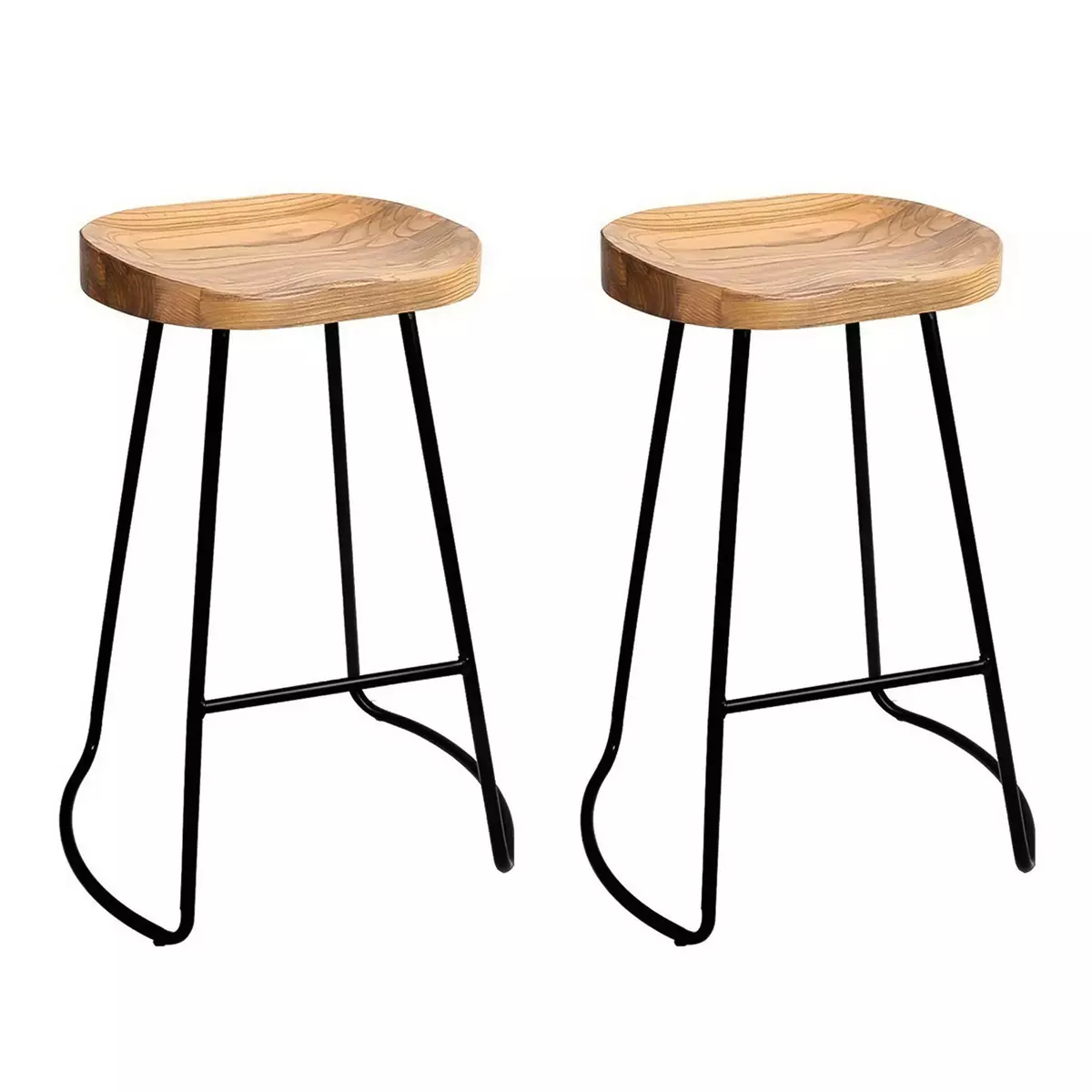 Wood backless counter stools outlet