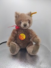 Steiff Vintage Mohair Teddy Bear 0202/25 Made in Austria Button Tag
