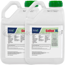 2 x 5L Gallup XL Very Strong Professional Glyphosate Weedkiller Kills Weed Roots 8.80 per litre