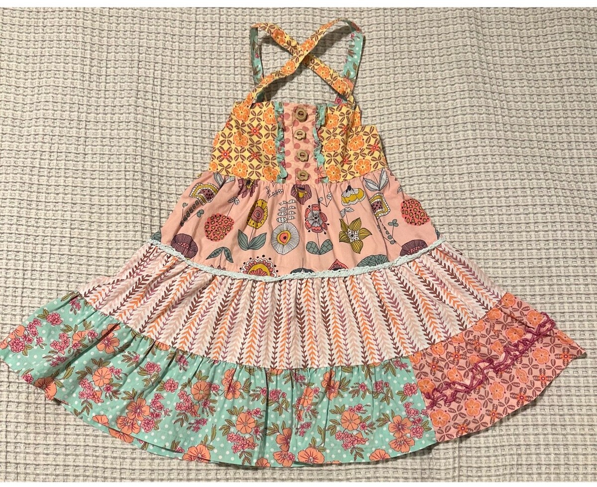 matilda-jane-step-right-up-ellie-dress-girls-happy-and-free-size-4-ebay