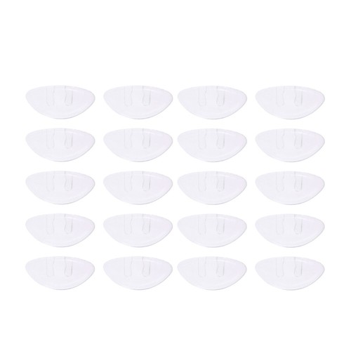 Lot De 80 Plaquettes De Nez Pour Lunettes - Antidérapantes En Mousse, Confortables