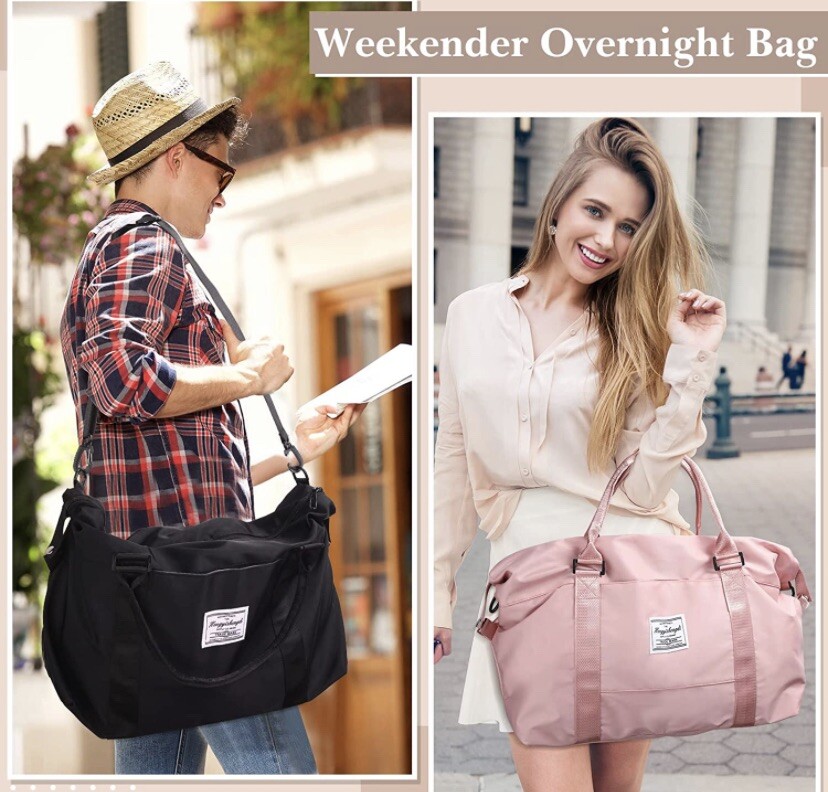 TRAVEL BAG For Women Weekender Carry On Bags Cute Sports Gym