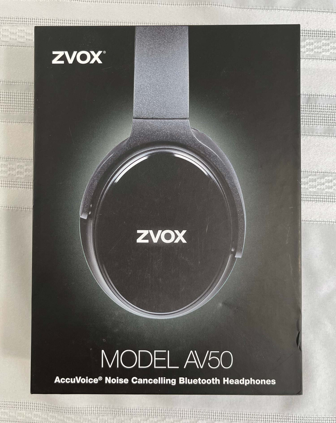 ZVOX AccuVoice AV50 Noise Cancelling Bluetooth Headphones EXCELLENT