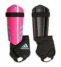 adidas Performance Ghost YouthSmall or Med Shin Guards Bright Pink Cyan Black N