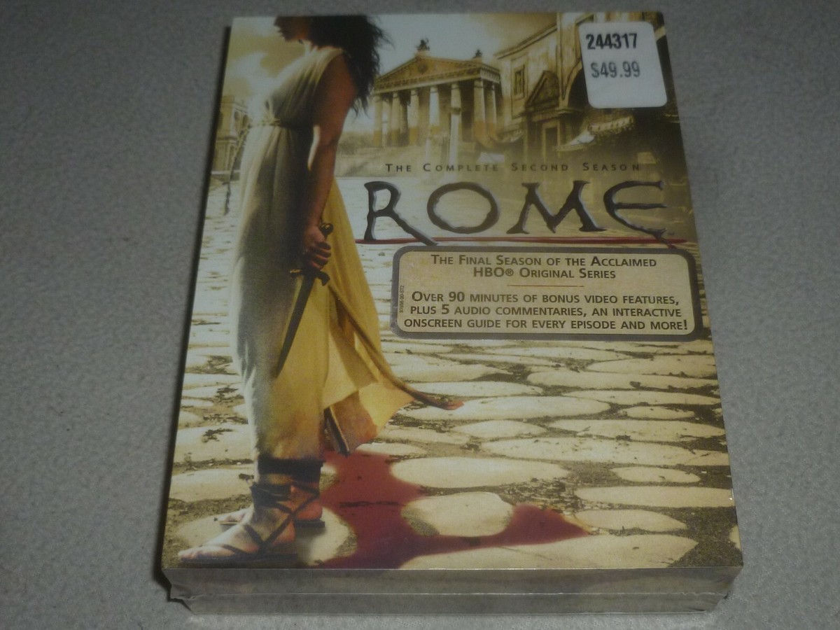 Hbo Rome Merchandise Hbo Rome Season 2 Dvd Actor James Purefoy Actress Polly Walker