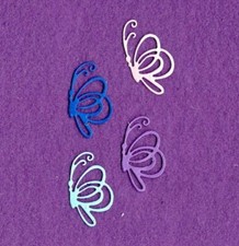 BUTTERFLY  25 die cuts scrapbook cards
