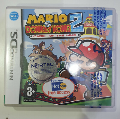 NINTENDO DS MARIO vs DONKEY KONG 2 2007 PAL BRAND NEW sealed by NORTEC