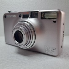 Rare Pink Almost MINT Pentax Espio 120SW 35mm Point  Shoot Film Camera JAPAN