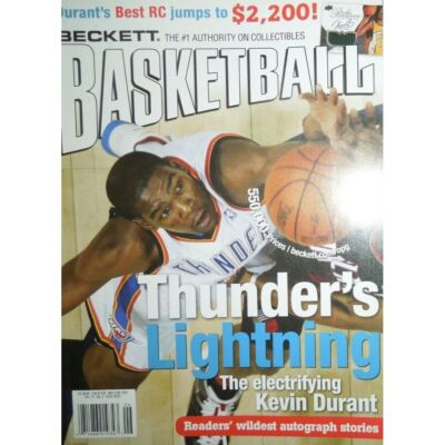 KEVIN DURANT beckett basketball LEBRON JAMES