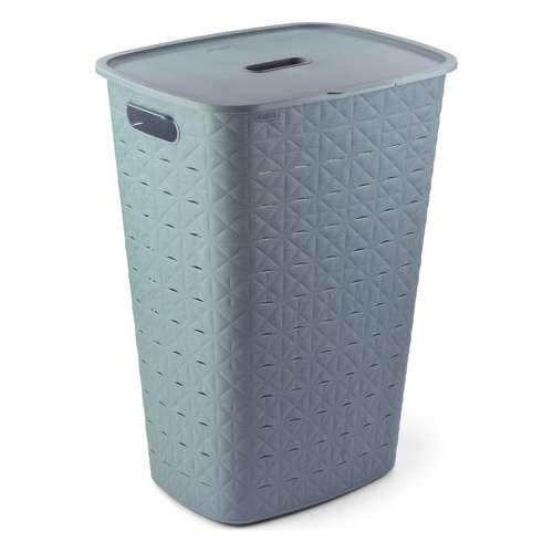 Cesto Bucato Design Softex Curver 56L Verde Acqua - Eleganza Eco
