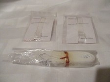 BRA STRAP CLINCHER 2 Extra set of White Bra Straps