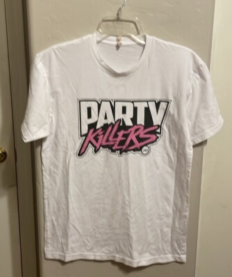 Party Killers Tshirt 18  P2P Small Stain See Pic Medium 