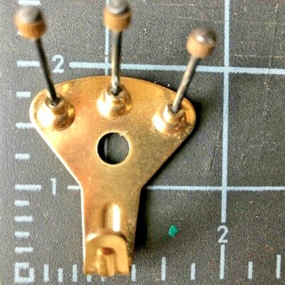Professionally  Quality 75 LB Capacity Brass Finish Picture Hanger   (25 Pack )