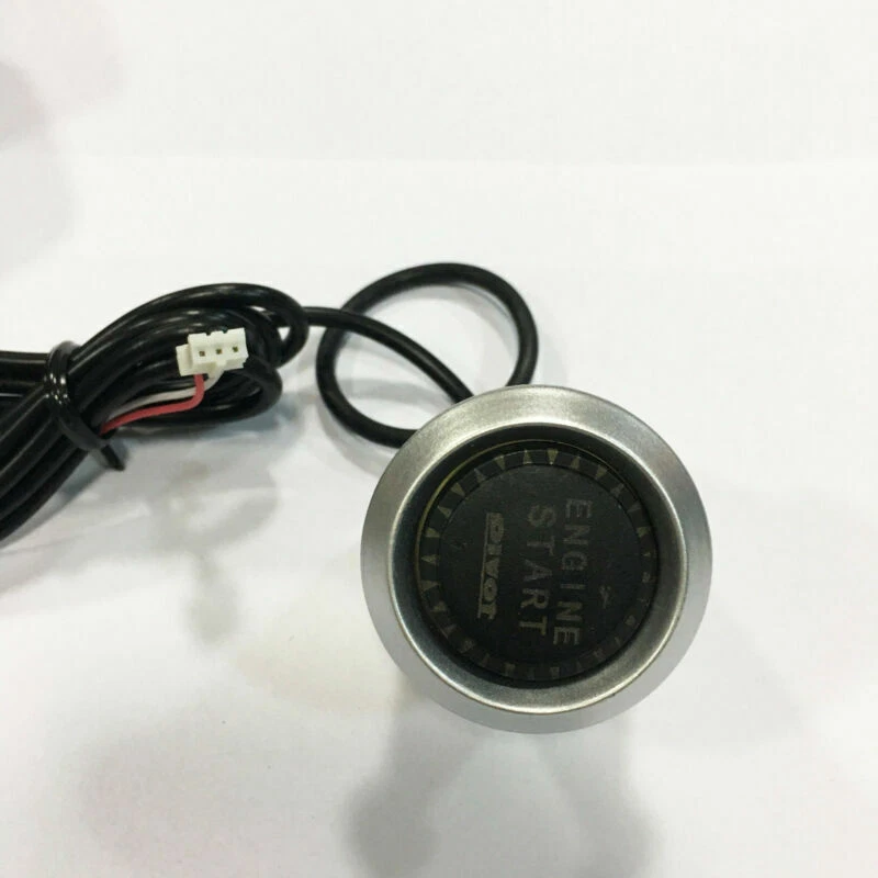 Kit táctil de arranque de encendido interruptor automático botón de arranque de motor SUV azul 12V Foto 2 de 4