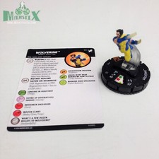 Heroclix Wolverine vs Cylcops Regenesis set Wolverine 101 LE figure w/card 