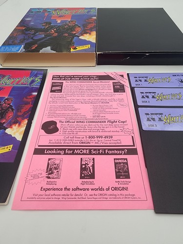 NY Warriors Virgin Games Big Box IBM PC 5 1/4'' Disk - Picture 10 of 11