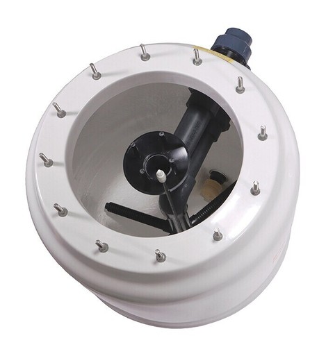 Behncke Dresden³ Filterkessel Ø 600mm Anschlussverschraubung 1½" lichtgrau - Bild 4 von 4