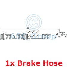 Flexible de frein Mazda XEDOS 6