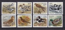 ICELAND 1980-81 BIRDS GOOD CAT VALUE MNH