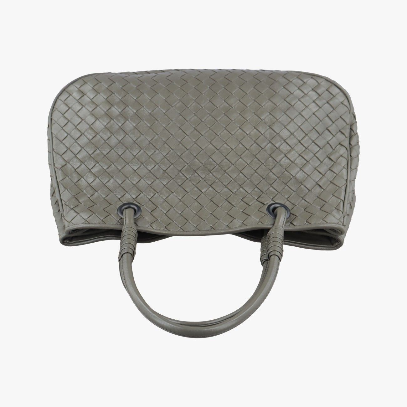 Bottega Veneta Intrecciato Gray Lambskin B02440798L Tote Bag Handbag thumbnail 5