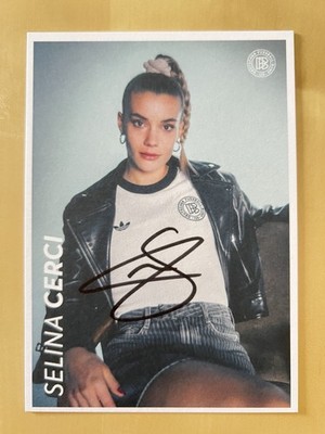 Selina Cerci AK DFB Frauen EM 2025 Autogrammkarte original signiert