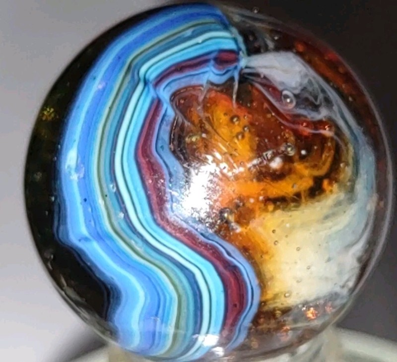 Z11 - D.A.S. " Moon Dog" Run Marble .74" - March 30 , 2017 -USA🇺🇸 