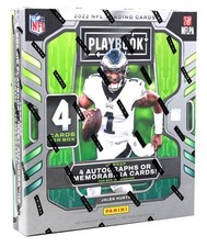 2022 PANINI PLAYBOOK FOOTBALL HOBBY BOX BLOWOUT CARDS