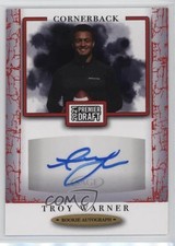 2021 Sage Premier Draft Auto Red Troy Warner #A155 Auto un2
