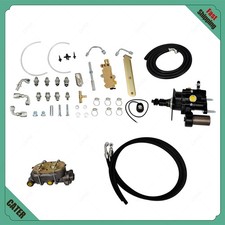 Universal Hydro Hydraulic Power Brake Booster Master Cylinder Disc Drum Whoses