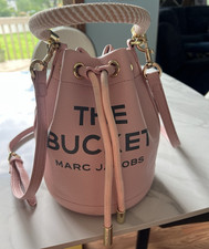 Marc Jacobs The Bucket Mini Pink Drawstring B...