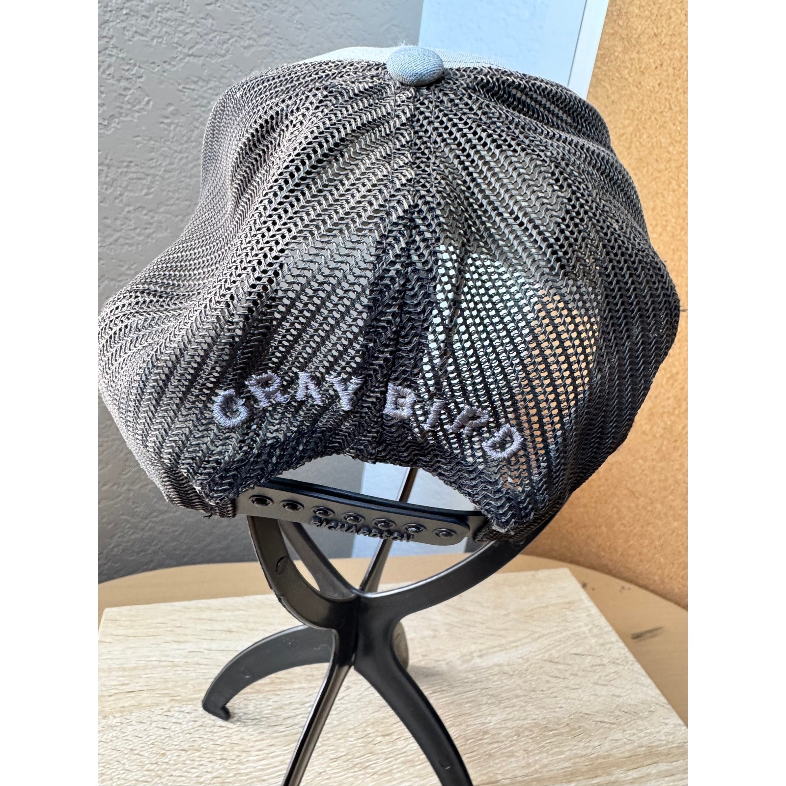 Gray Bird Trucker Hat - image 3