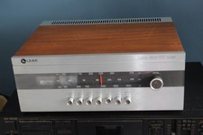 Leak Delta Analogue AM/FM Tuner Silver with Wooden Cabinet, no reserve